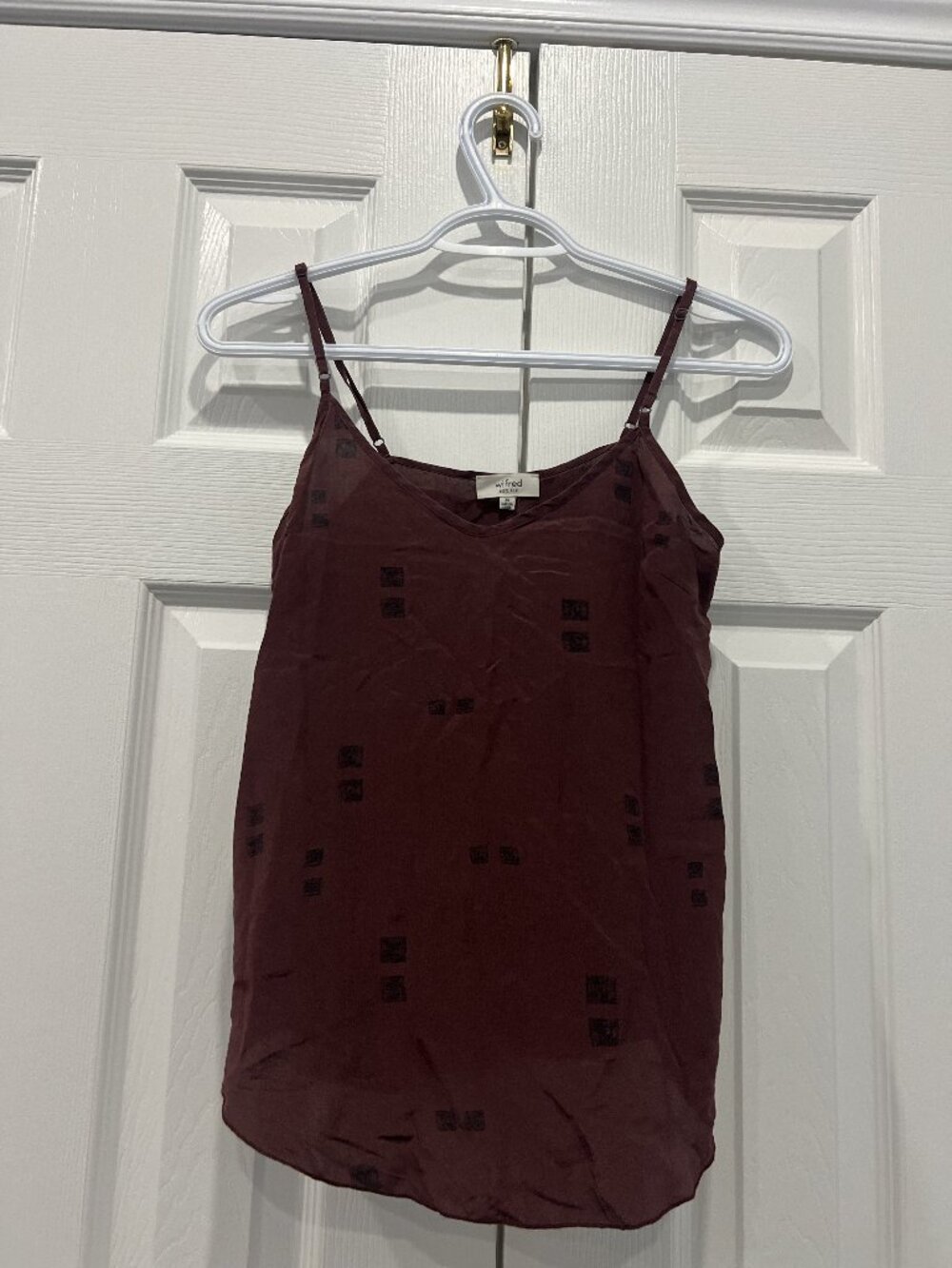 Wilfred Silk Printed Camisole